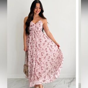 Women’s Open Back Maxi Dress